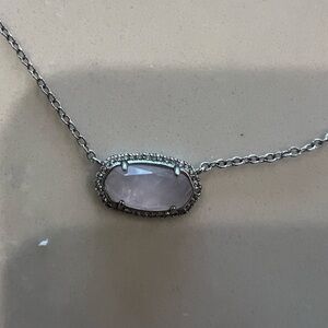 Kendra Scott Light Pink Necklace